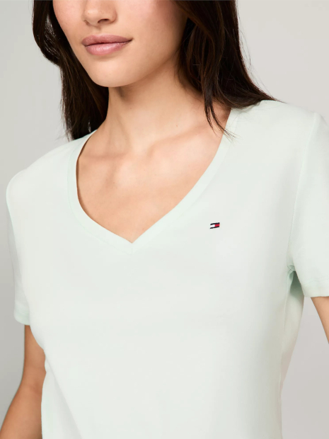 Жіноча футболка Tommy Hilfiger 1159844962 (Зелений S)