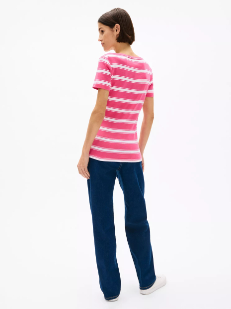 Женская футболка Tommy Hilfiger 1159844969 (Розовый L)