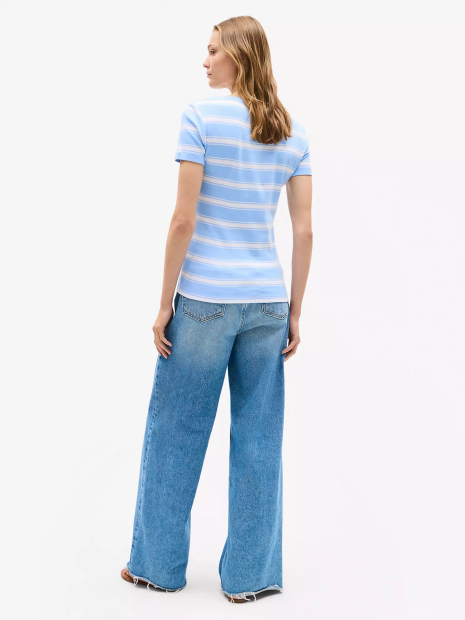 Женская футболка Tommy Hilfiger 1159844975 (Голубой S)