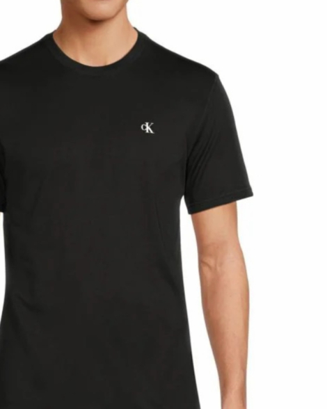 Мужская футболка Calvin Klein с защитой от УФ-лучей UPF 40+ 1159845375 (Черный M)
