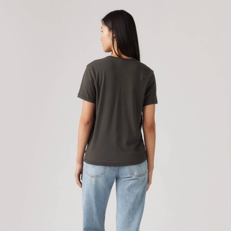 Женская футболка Levi's с логотипом 1159845663 (Серый S)