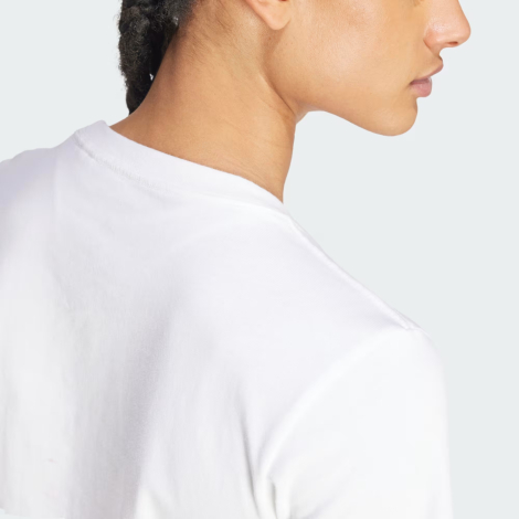 Женская футболка Adidas с логотипом 1159845815 (Белый XS)