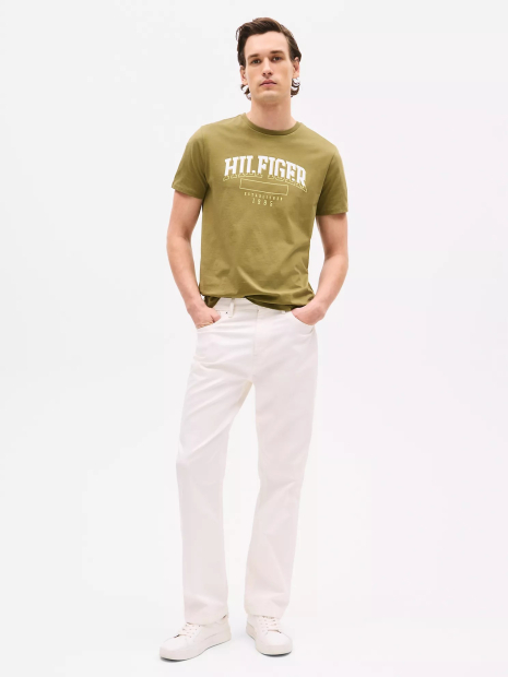 Мужская футболка Tommy Hilfiger 1159845957 (Зеленый L)