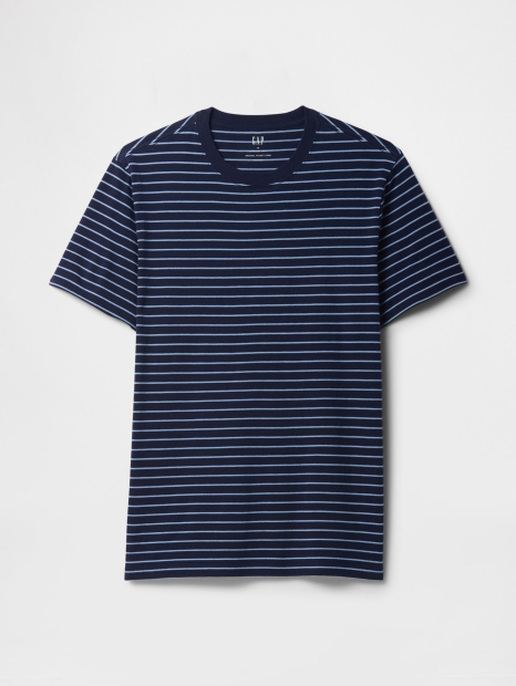 Мужская футболка GAP в полоску 1159846295 (Синий S)