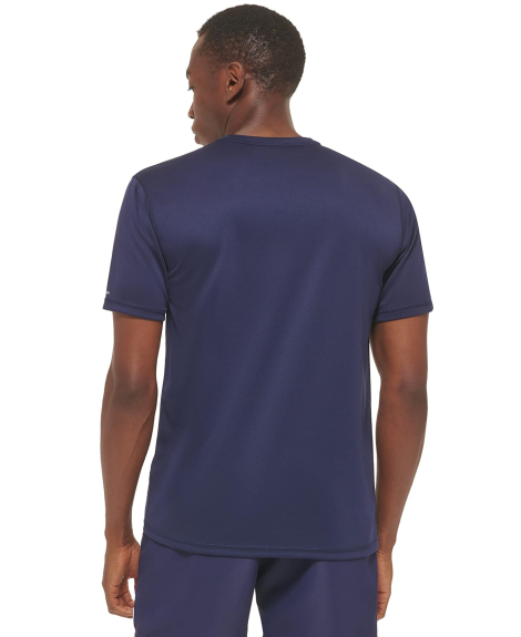 Мужская футболка UPF 40+ Calvin Klein с логотипом 1159846395 (Синий M)
