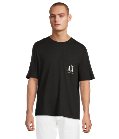 Футболка Armani Exchange з кишенею 1159846499 (Чорний M)