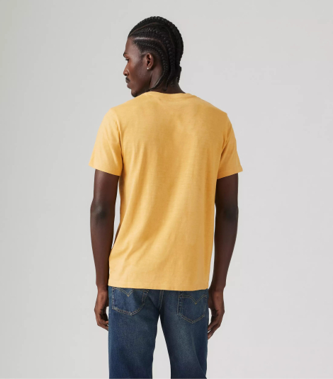 Футболка чоловіча Levi's з кишенею 1159846537 (Жовтий XXL)