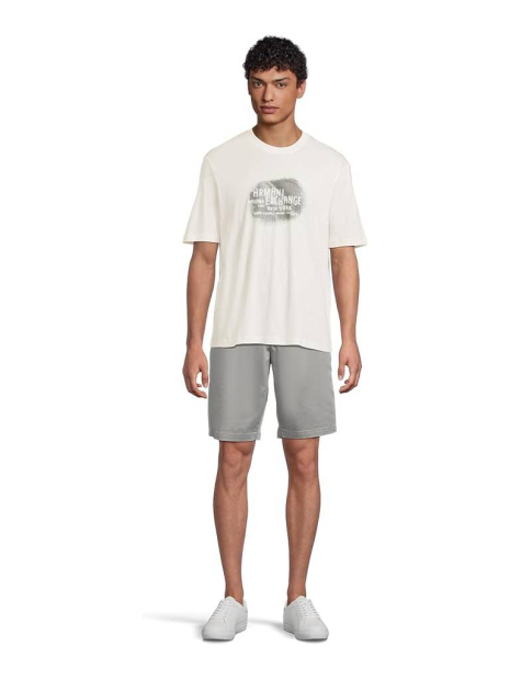 Футболка Armani Exchange с логотипом 1159846680 (Молочный M)