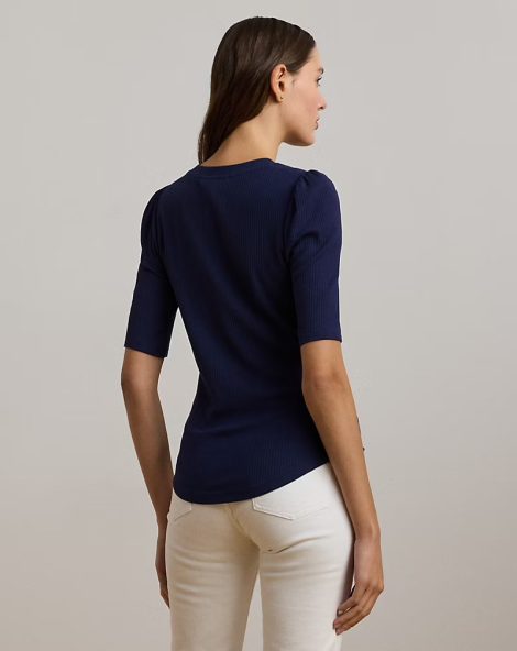 Женская футболка Ralph Lauren 1159847294 (Синий XXL)