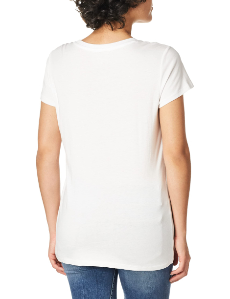 Женская футболка Calvin Klein с логотипом 1159847421 (Белый XL)