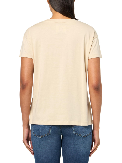 Женская футболка Armani Exchange 1159847488 (Бежевый XL)