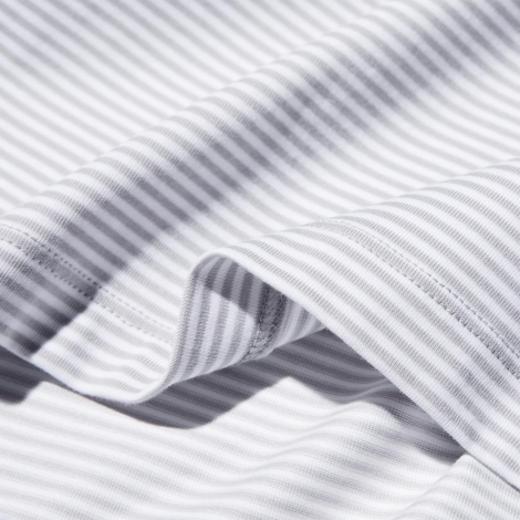 Футболка UNIQLO AIRism в смужку 1159847557 (Сірий XXL)