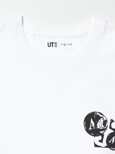Футболка UNIQLO UT з принтом Andy Warhol 1159847561 (Білий M)