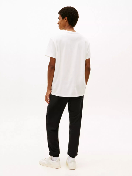 Футболка мужская Tommy Hilfiger с логотипом 1159847681 (Молочный L)