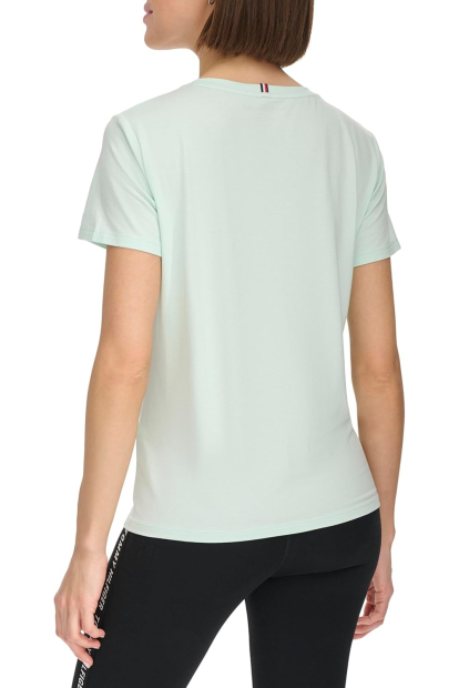 Жіноча футболка Tommy Hilfiger з логотипом 1159847703 (Зелений L)