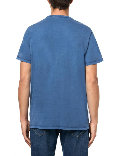 Мужская футболка Guess с логотипом 1159847704 (Синий M)