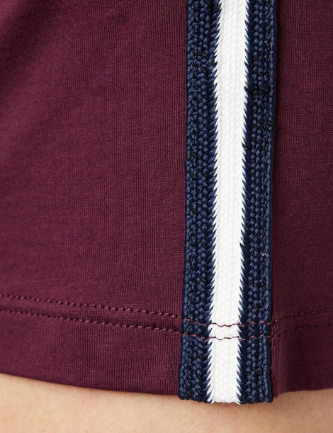 Чоловічі футболки з логотипом Armani Exchange 1159847707 (Бордовий XL)