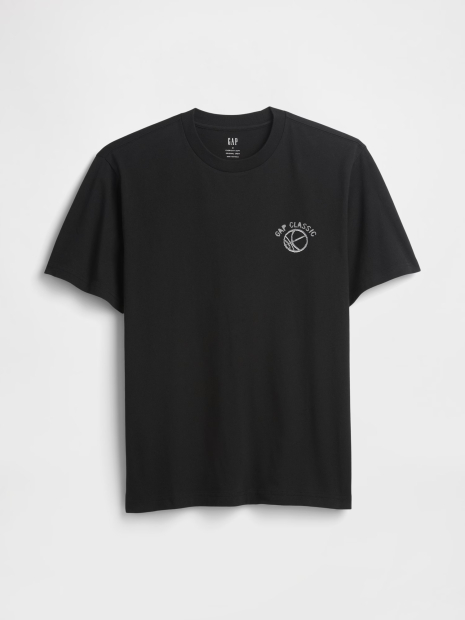 Футболка мужская GAP с принтом сзади 1159848150 (Черный M)