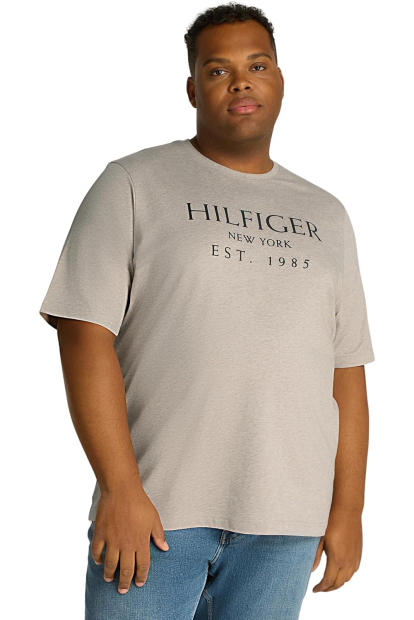 Мужская футболка Tommy Hilfiger с логотипом 1159848113 (Бежевый XXL)