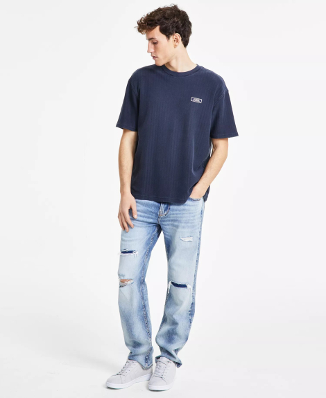 Чоловічі футболки Guess 1159848114 (Синій XXL)