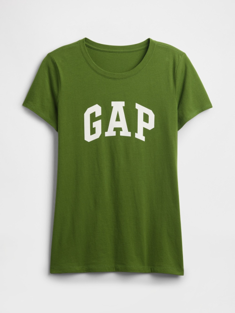 Жіноча футболка GAP з логотипом 1159848144 (Зелений S)