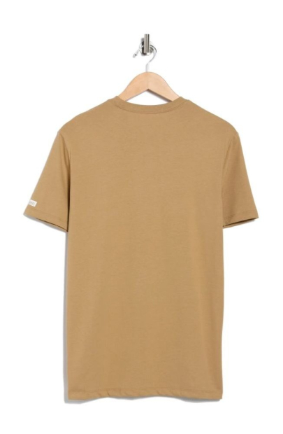 Мужская футболка Calvin Klein с логотипом 1159848252 (Бежевый M)