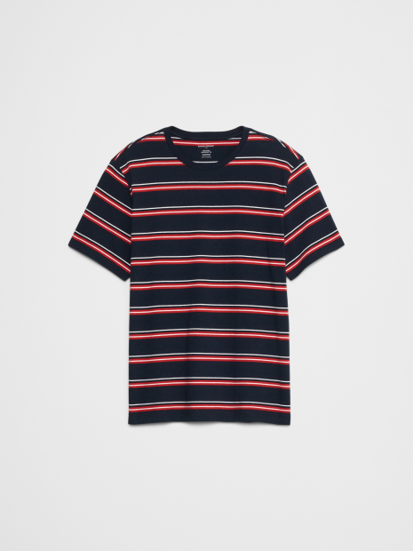 Мужская футболка Banana Republic в полоску 1159848314 (Синий S)