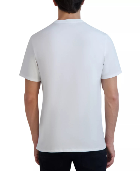 Мужская футболка Karl Lagerfeld Paris с логотипом 1159848341 (Белый M)