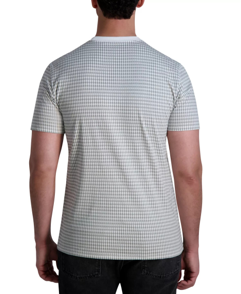 Мужская футболка Karl Lagerfeld Paris с принтом 1159848351 (Белый/Серый M)