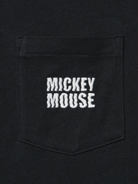 Футболка UNIQLO с Mickey Mouse 1159848370 (Черный XXL)