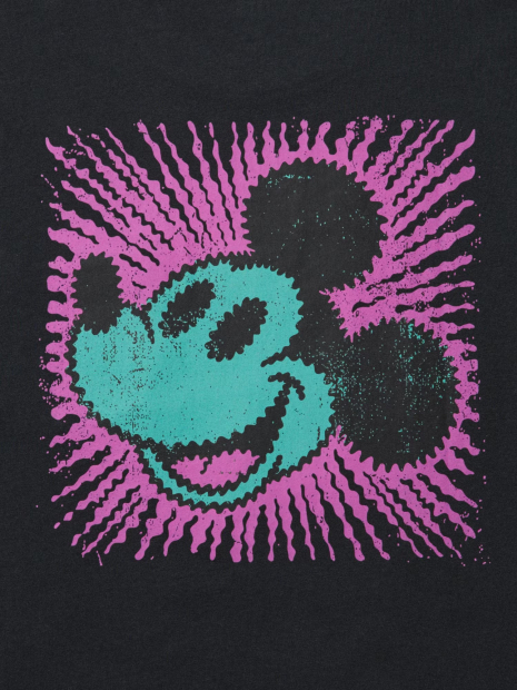 Футболка UNIQLO с Mickey Mouse 1159848370 (Черный XXL)