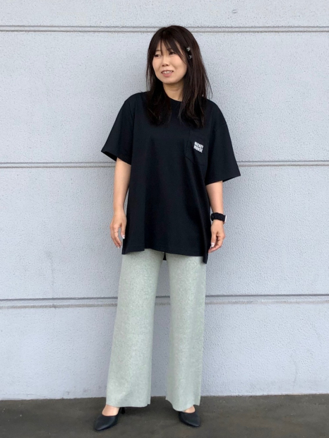 Футболка UNIQLO с Mickey Mouse 1159848370 (Черный XXL)