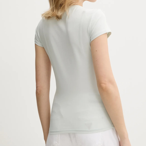 Женская футболка Armani Exchange с логотипом 1159848394 (Бирюзовый XXL)