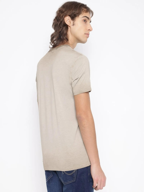 Мужская футболка Guess с логотипом 1159848396 (Серый M)