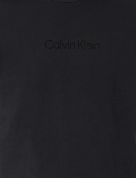 Чоловічі футболки з логотипом Calvin Klein 1159848493 (Чорний S)