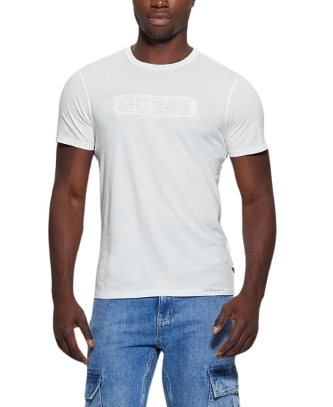 Чоловічі футболки Guess з логотипом 1159848767 (Білий XXL)