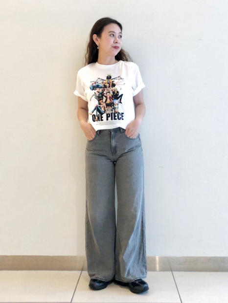 Футболка UT Archive One Piece UNIQLO с принтом 1159849053 (Белый XL)