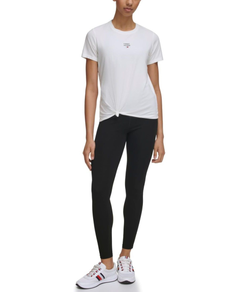 Футболка женская Tommy Hilfiger с логотипом 1159849079 (Белый S)