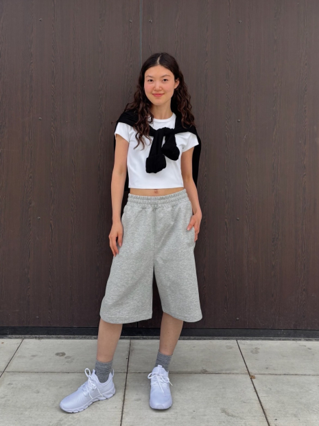 Укороченная футболка UNIQLO с технологией AIRism 1159849538 (Белый XS)