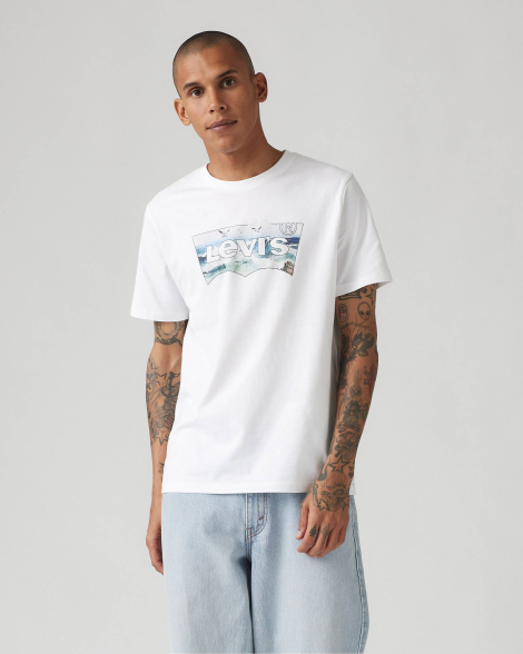 Футболка чоловіча Levi's 1159849599 (Білий XL)