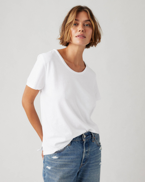 Базова футболка Levi's 1159849613 (Білий S)