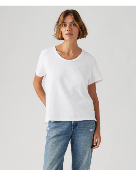 Базова футболка Levi's 1159849613 (Білий S)