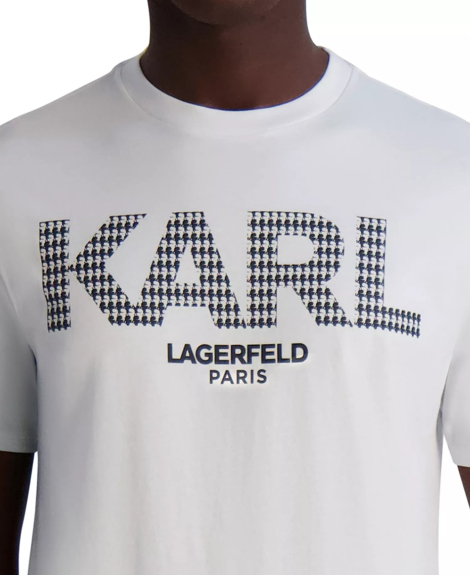 Жіноча футболка Karl Lagerfeld Paris з логотипом 1159849696 (Білий XXL)
