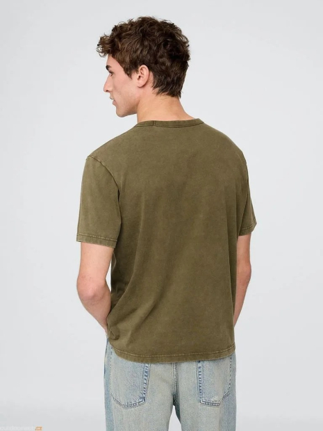 Чоловічі футболки GAP з логотипом 1159849713 (Оливковий XXL)