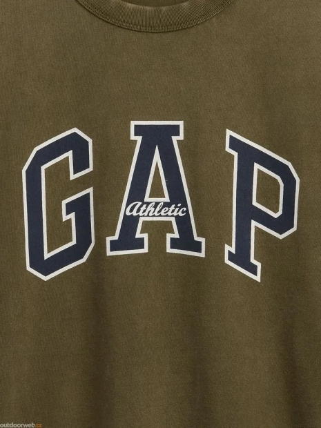 Чоловічі футболки GAP з логотипом 1159849713 (Оливковий XXL)