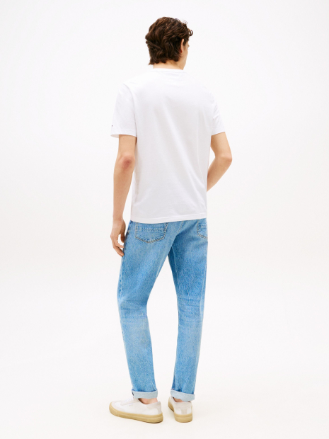 Мужская футболка Tommy Hilfiger с логотипом 1159849724 (Белый XXL)