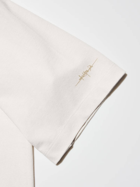 Футболка UNIQLO с принтом SKULLPANDA 1159849746 (Молочный S)