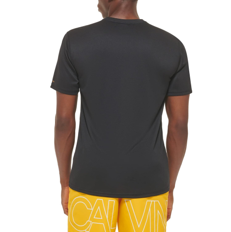 Мужская футболка Calvin Klein с защитой от УФ-лучей UPF 40+ 1159849761 (Черный S)