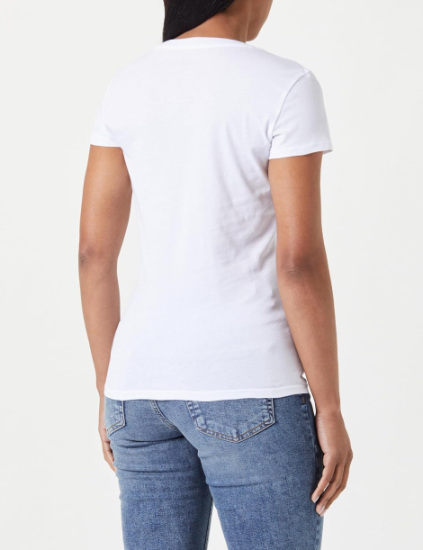 Женская футболка Armani Exchange с логотипом 1159849926 (Белый XXL)