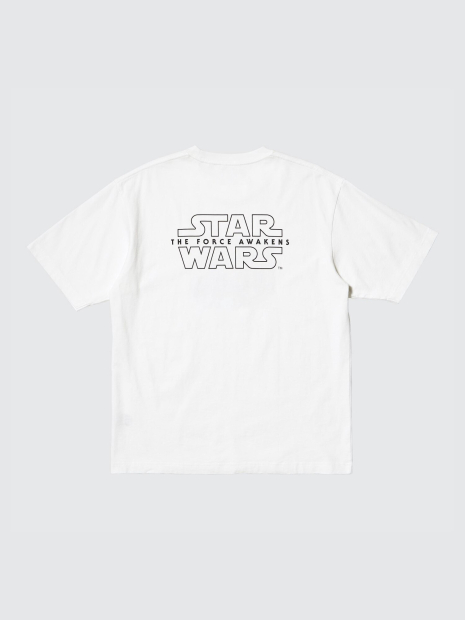 Футболка UNIQLO с принтом Star Wars 1159849965 (Белый S)